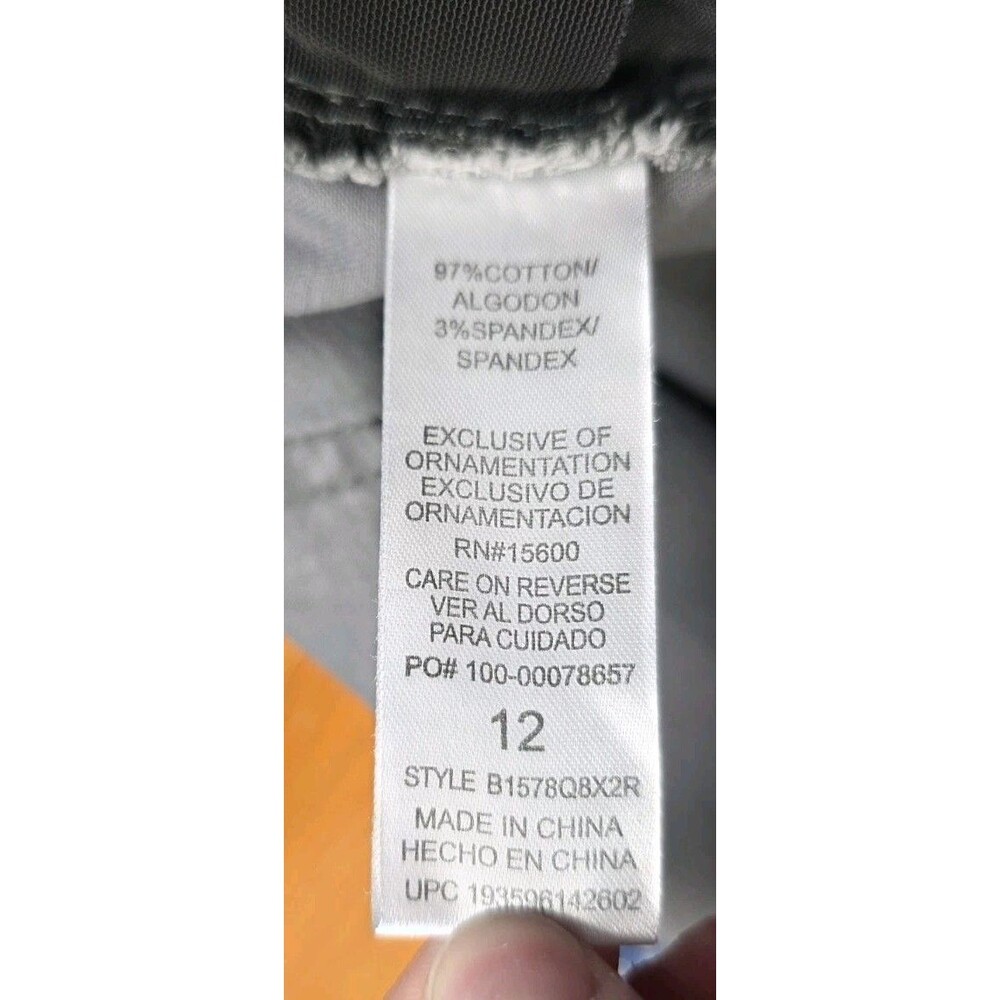 Democracy "Ab" Solution Size 12 Camouflage Booty Lift Jeans - Picture 9 of 11